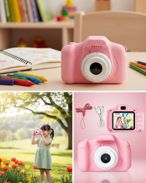 HD Taşınabilir Mini Kamera Video Fotoğraf Çekim Özellikli Şarj Edilebilir Kay? - TEOLSA4120-2