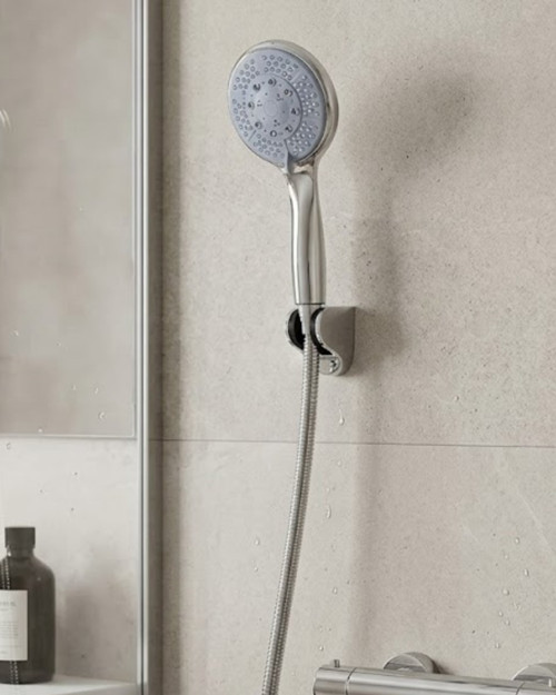 Çok Fonksiyonlu 4 Kademeli El Duşu Seti Spiral Hortumlu Banyo Duş Başlığı - TEOLSA7028-2958