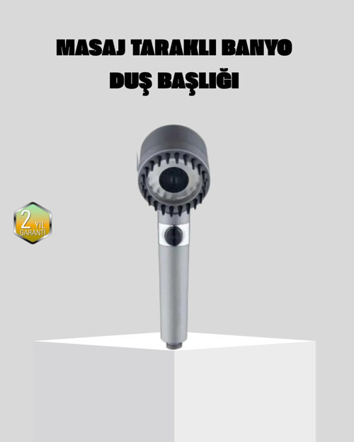Yüksek Basınçlı Masajlı Duş Başlığı Su Tasarruflu - TEOLSA3476-4287