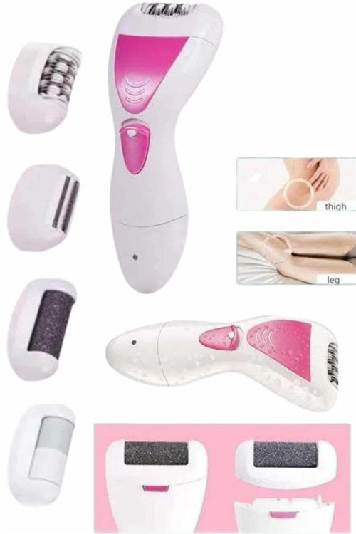 4 Başlıklı Bakım Cihazı Epilatör Tüy Alma Makinesi Topuk Törpüsü - TEOLSA9408-7092