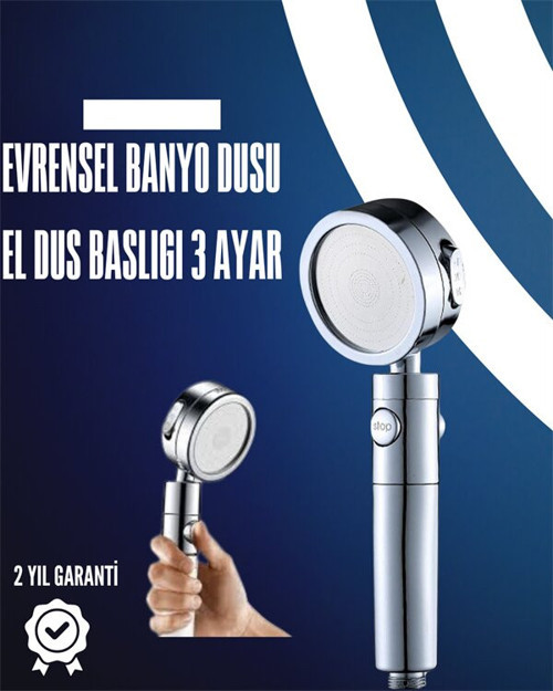 Dayanıklı ve Ergonomik Tasarımlı Ayarlanabilir El Duş Başlığı - TEOLSA5729-2121