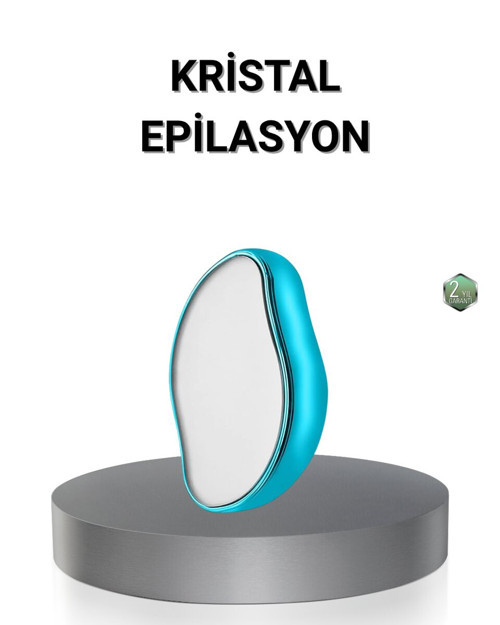 Kristal Tüy Alıcı Epilatör Kremsiz Kullanım Yüz ve Vücut İçin - TEOLSA5371-8875