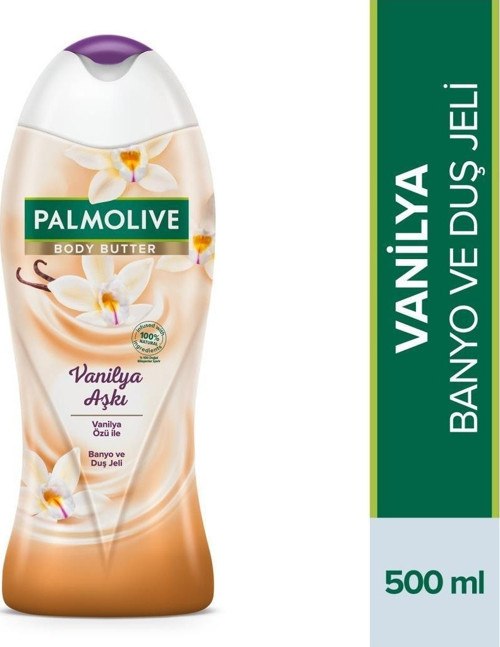 Body Butter Vanilya Aşkı 500 ml Banyo ve Duş Jeli Kremsi Formül ile Cildinizi Şımartır