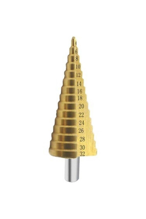 Metal Kademeli Matkap Ucu 4-32mm