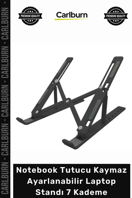 Ergonomik Dizüstü Bilgisayar Tablet Notebook Tutucu Kaymaz Ayarlanabilir Laptop Standı 7 Kademe