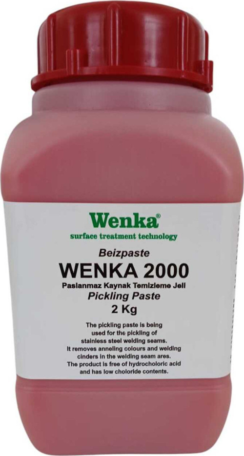 2000 Paslanmaz Kaynak İzi Temizleme Jeli 2 KG