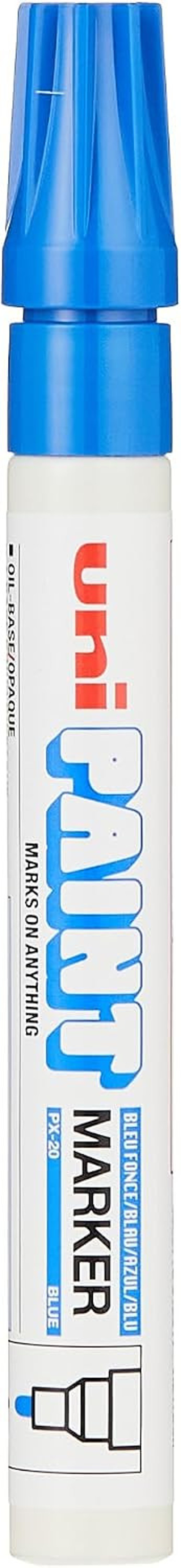 Markör Boyama Kalemi Paint Marker 2.2-2.8 Mm Mavi Px-20 (12 Li Paket)
