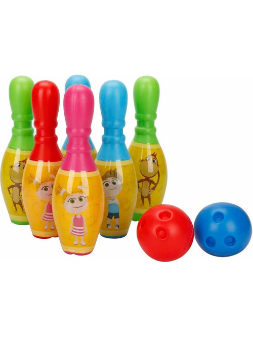 Oyuncak Bowling Seti 6 Labut 2 Top Kukuli Kutulu S00004155