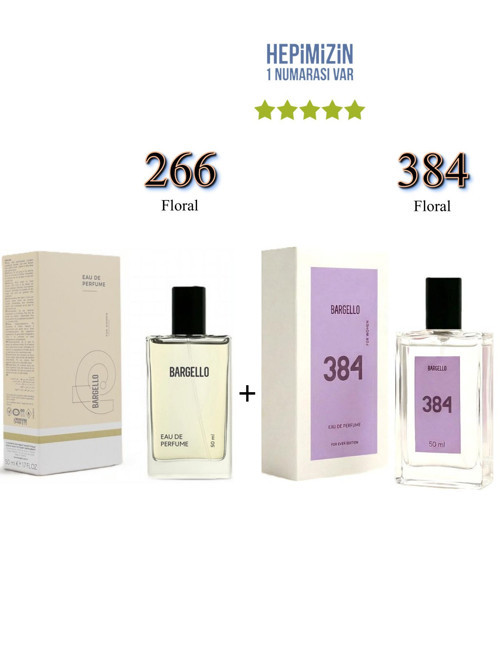 266 + 384 Kadın Parfüm Edp 50 ml Floral - Mnms266384