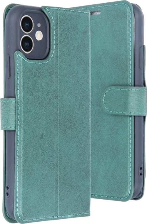 Newface Apple iPhone 11 Kılıf Trend S Plus Kapaklı Kılıf - Yeşil