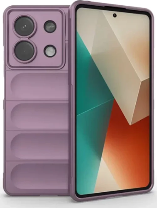 Newface Xiaomi Poco X6 Kılıf Optimum Silikon - Mor