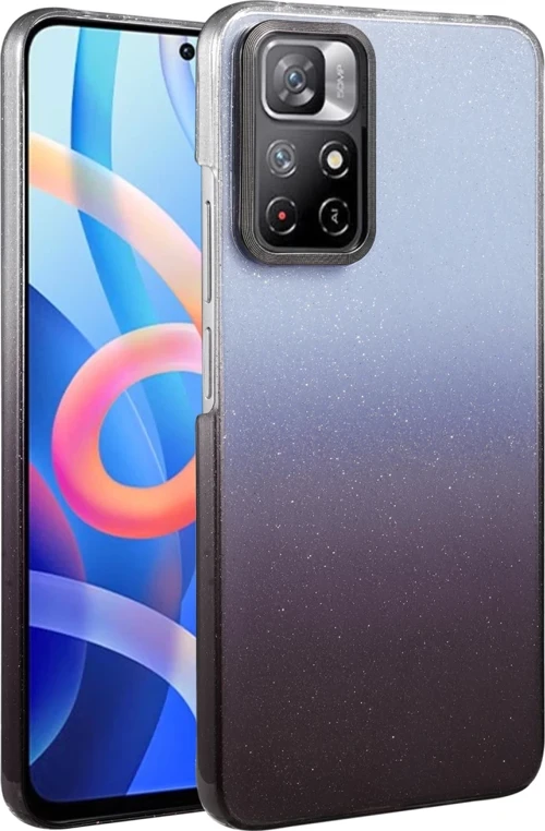Newface Xiaomi Redmi Note 11 Pro Glossy Kapak - Siyah