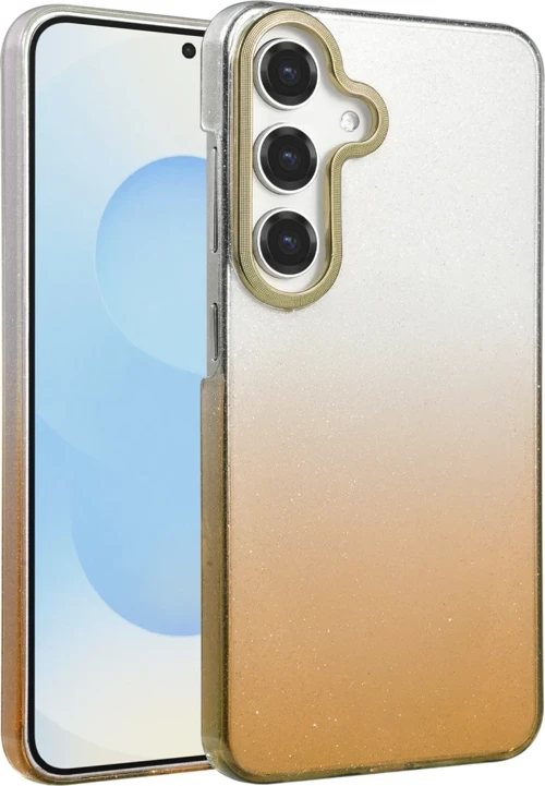 Newface Samsung Galaxy A34 5G Glossy Kapak - Çöl Titanyum