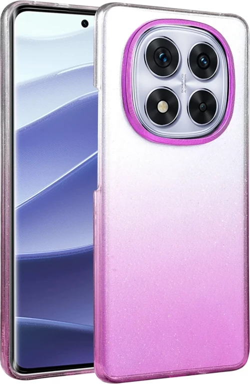 Newface Xiaomi Redmi Note 14 Pro Plus Glossy Kapak - Mor