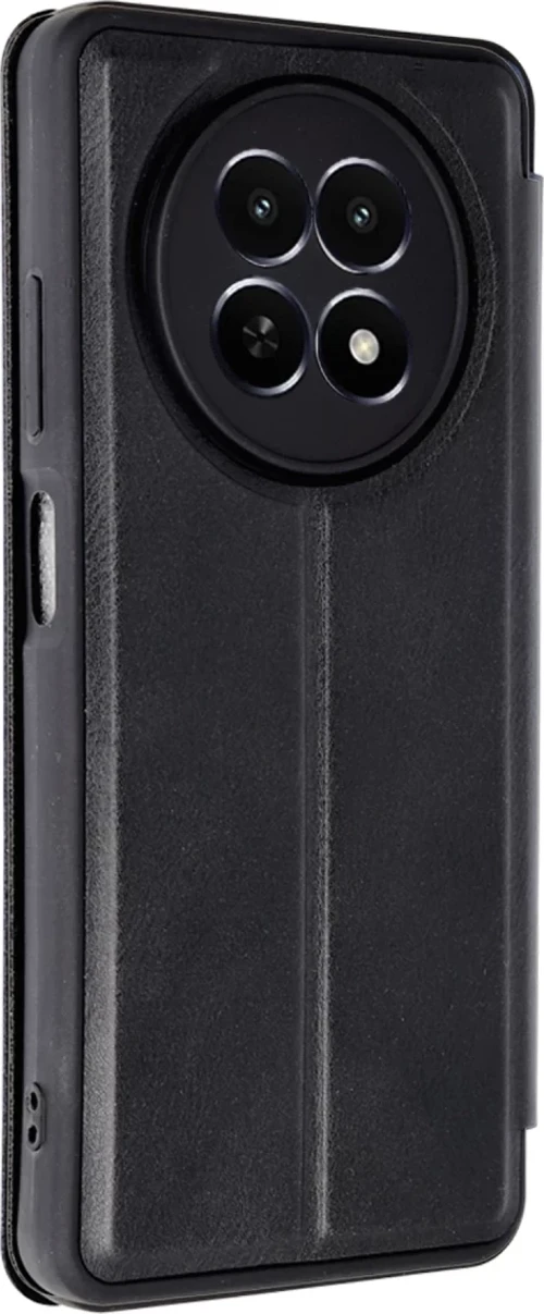 Newface Realme 12 5G Kılıf Flip Cover - Siyah