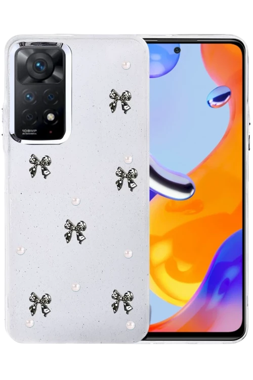 Newface Xiaomi Redmi Note 11 Pro Fiyonk Desenli Kapak - Desen 8