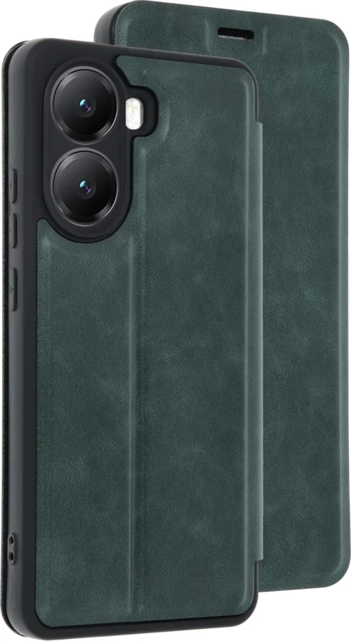 Newface Xiaomi Poco X7 Pro Kılıf Flip Cover - Koyu Yeşil