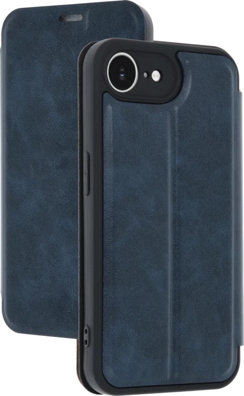 Newface Apple iPhone 16E Kılıf Flip Cover - Lacivert