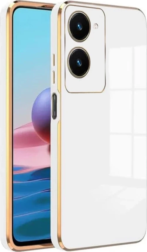 Newface Vivo Y18 Kılıf Volet Silikon - Beyaz