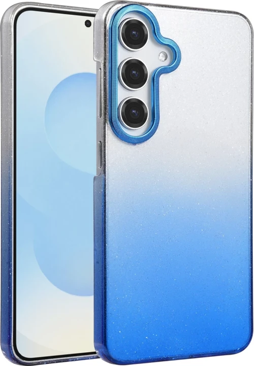 Newface Samsung Galaxy A25 5G Glossy Kapak - Mavi