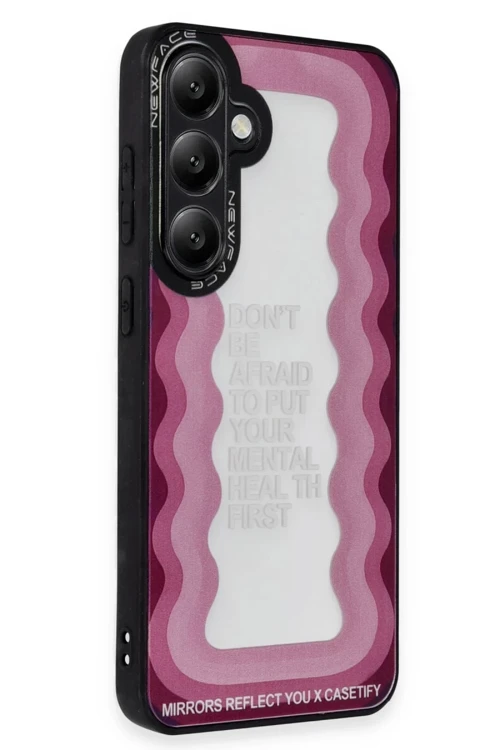 Newface Samsung Galaxy S24 Plus Kılıf Mirror Desenli Kapak - Mirror - 11