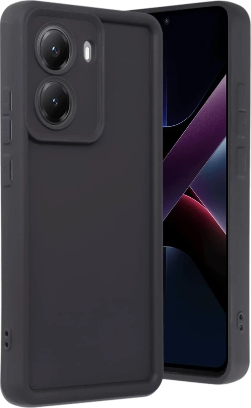 Newface Xiaomi Poco X7 Pro Viera Silikon - Siyah