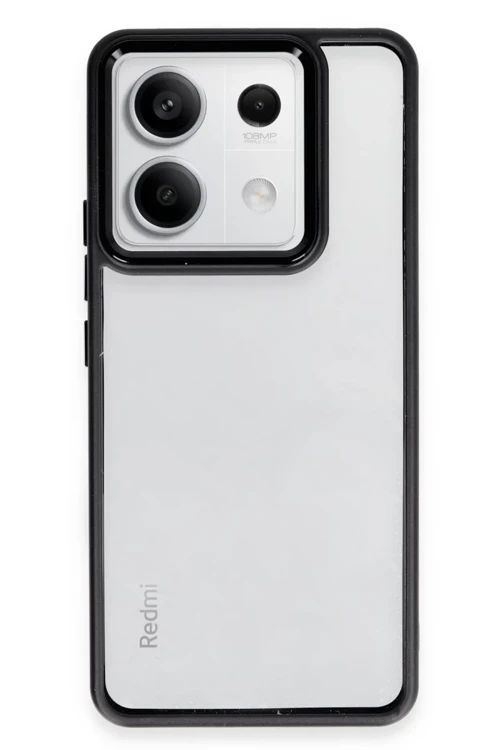 Newface Xiaomi Redmi Note 13 4G Kılıf Power Silikon - Siyah