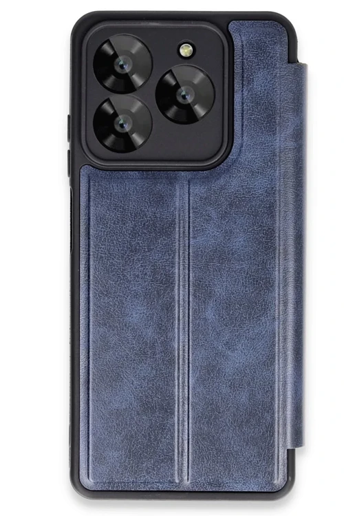 Newface General Mobile Era 50 Kılıf Flip Cover - Lacivert