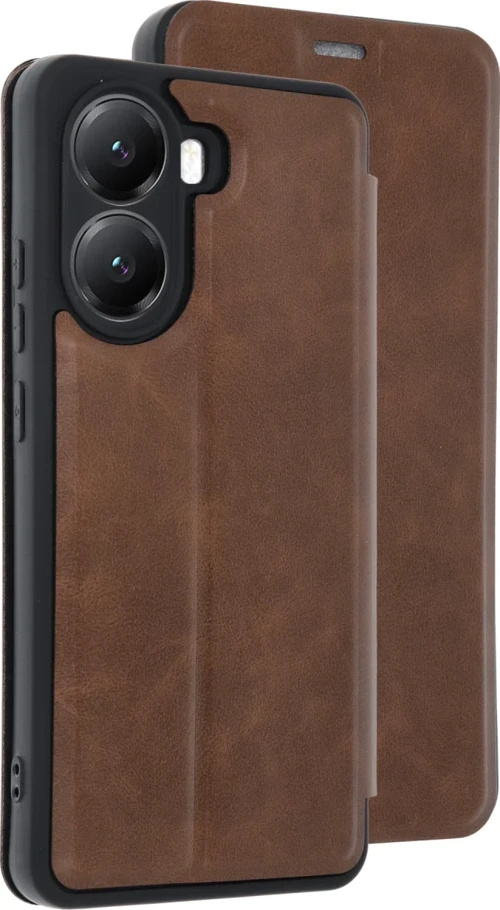 Newface Xiaomi Poco X7 Pro Kılıf Flip Cover - Taba
