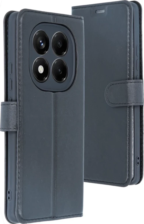 Newface Xiaomi Redmi Note 14 4G Kılıf Trend S Plus Kapaklı Kılıf - Siyah