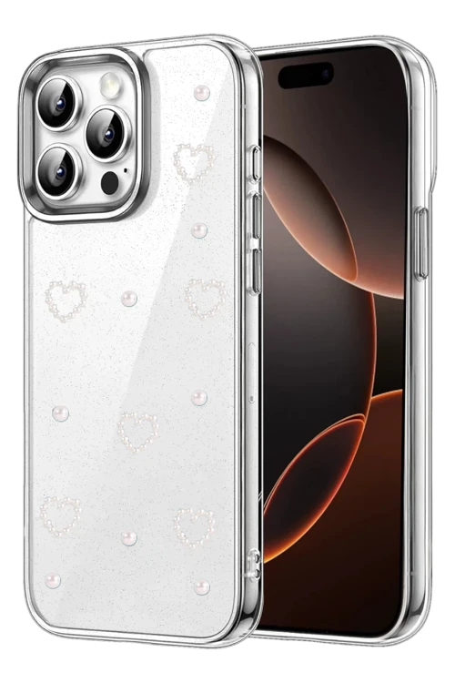 Newface Apple iPhone 14 Pro Max Fiyonk Desenli Kapak - Desen 10