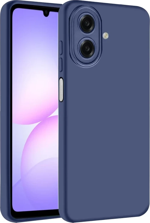 Newface Samsung Galaxy A07 4G First Silikon - Lacivert