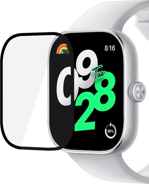 Newface Xiaomi Redmi Watch 4 Polymer Nano Ekran Koruyucu - Şeffaf