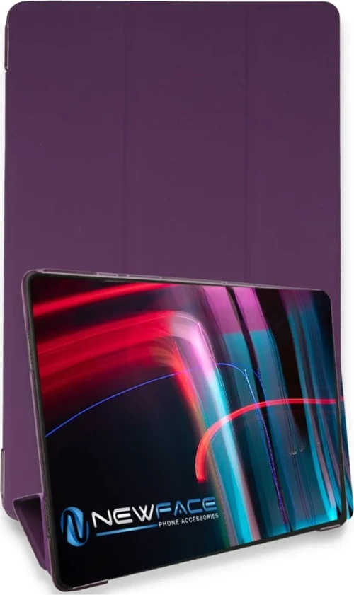 Newface Apple iPad Mini 3 Kılıf Tablet Smart Kılıf - Mor