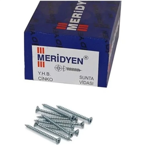 MERİDYEN SUNTA VİDASI 6.0X60 MM 15 ADET