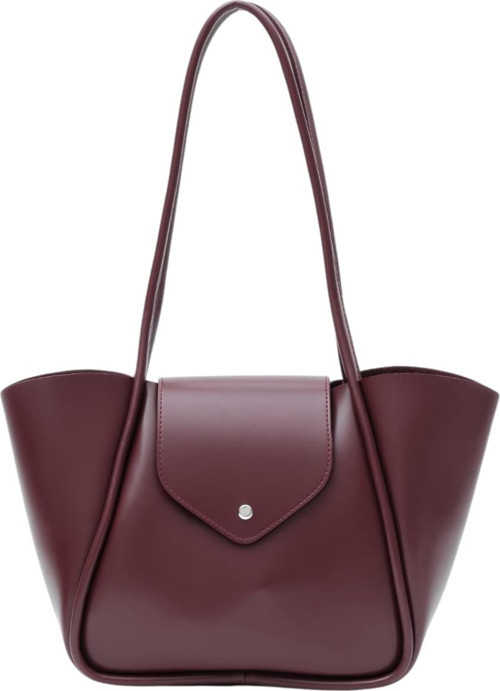 Tandi Bags Dolviz Bordo Makyaj Çantalı Omuz Çantası
