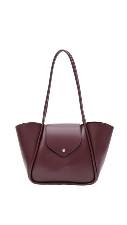 Tandi Bags Dolviz Bordo Makyaj Çantalı Omuz Çantası