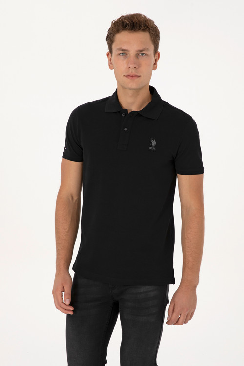 Erkek Siyah Basic Tişört50307753-VR046