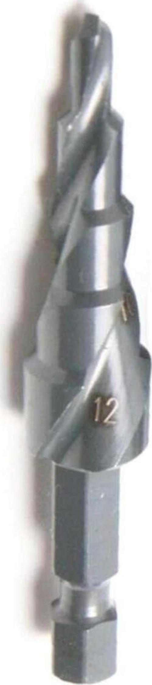 12mm Kademeli Evye veya Metal, Çelik Delme Ucu