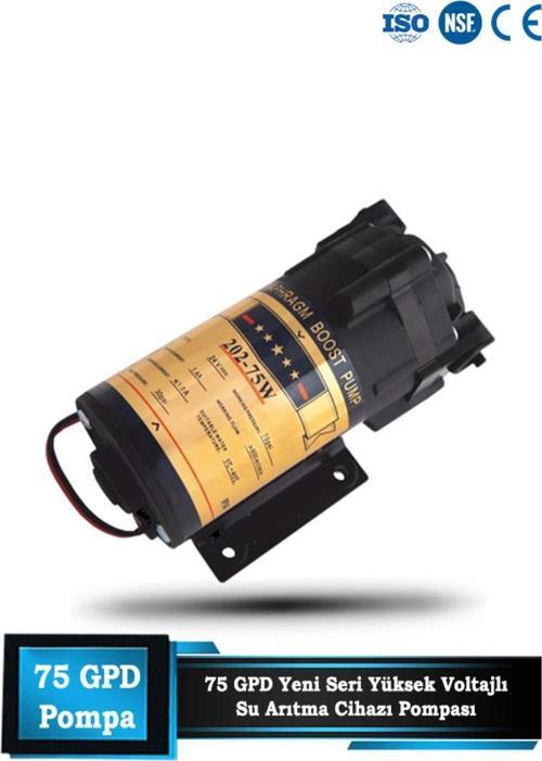 75 Gpd 24 Volt Su Arıtma Cihazı Pompası