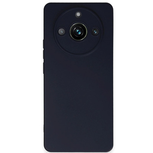 Realme 11 Pro Kılıf Nano İçi Kadife Silikon - Lacivert