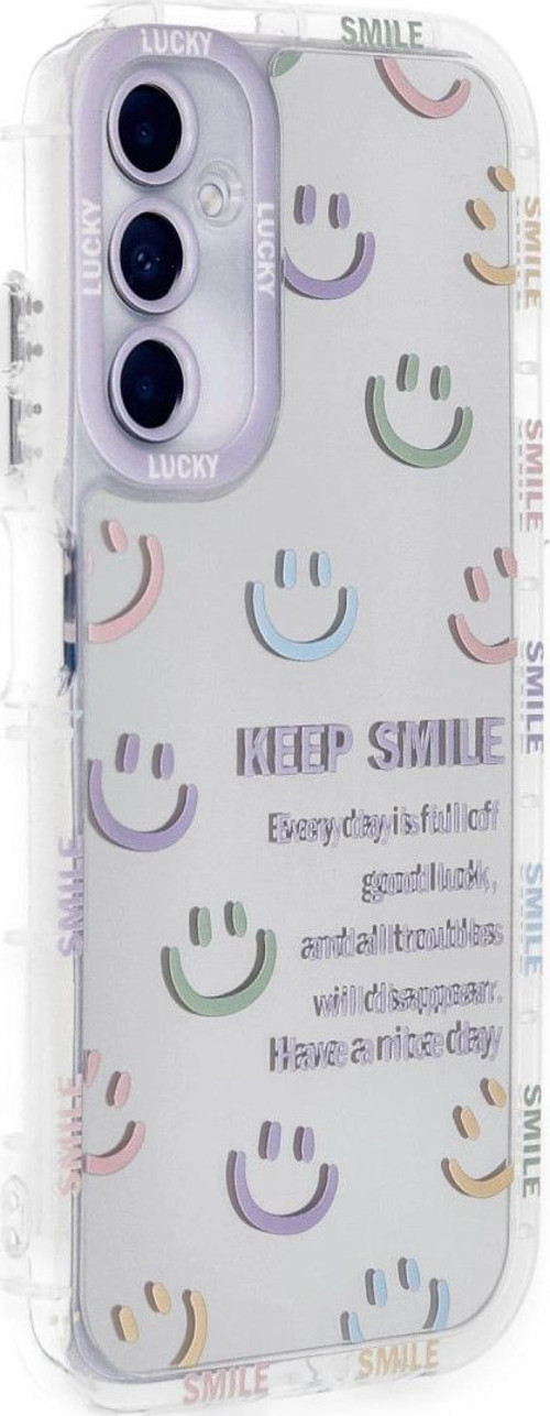 Samsung Galaxy A05s Kılıf Reflexion Desenli Kapak - Desen 2