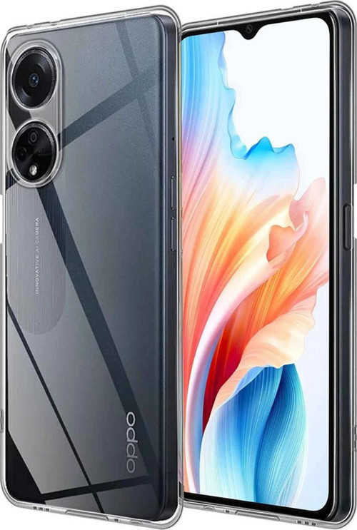 Oppo A38 Kılıf Lüx Şeffaf Silikon