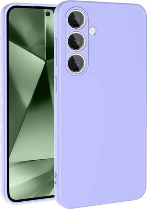 Samsung Galaxy S24 Fe Kılıf Nano İçi Kadife Silikon - Lila