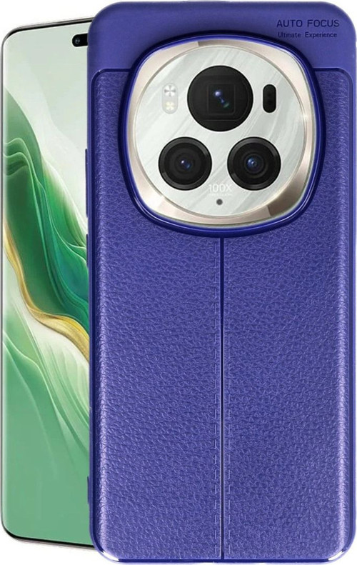 Huawei Honor Magic 6 Pro Kılıf Auto Focus Kapak - Lacivert