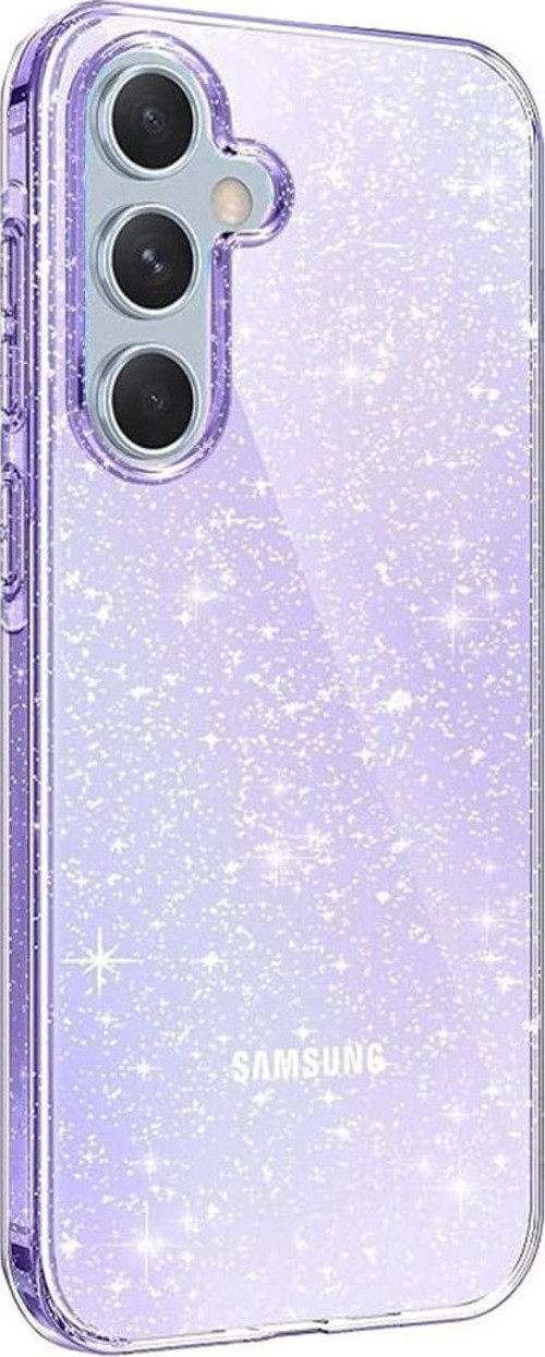 Samsung Galaxy A15 4g Kılıf Glow Kapak - Mor