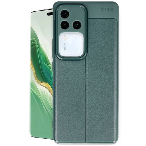 Vivo V30 5g Kılıf Auto Focus Kapak - Koyu Yeşil