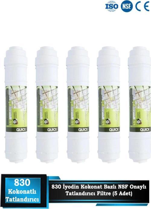 Su Arıtma Cihazı Filtresi Son Karbon Tatlandırıcı Filtre Ekonomik Paket 5 Adet