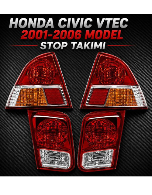 Honda Civic Arka Stop Lambası Set 2003-2005