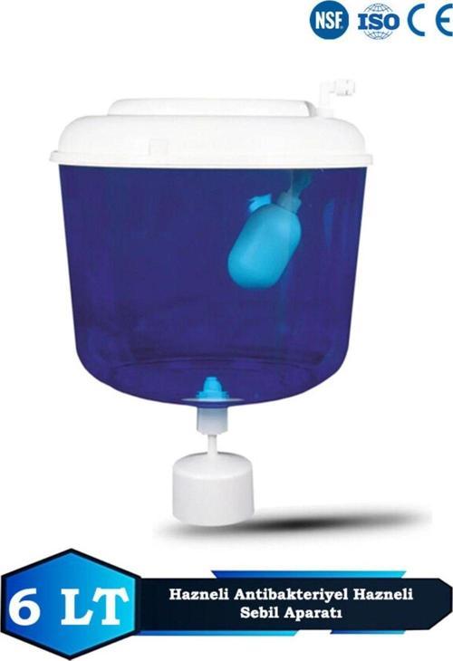 Su Arıtma Cihazları ve Sebiller Için 6 Litre Hazneli Sebil Üstü Aparat